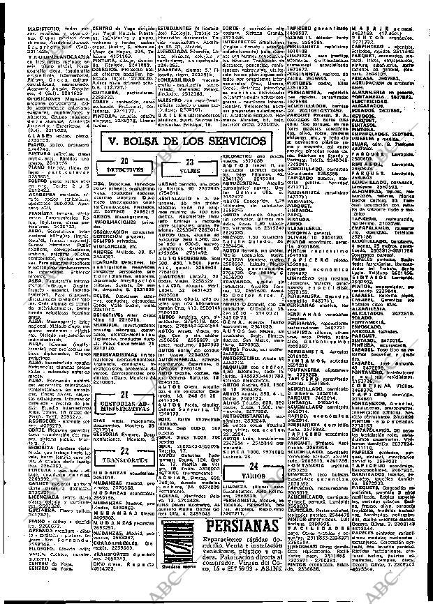 ABC MADRID 22-09-1968 página 87