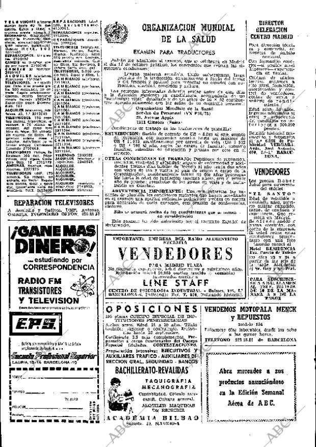 ABC MADRID 22-09-1968 página 90
