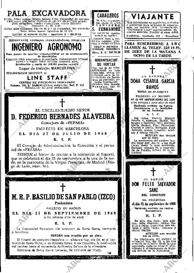 ABC MADRID 22-09-1968 página 94