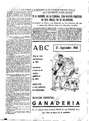 ABC SEVILLA 22-09-1968 página 45