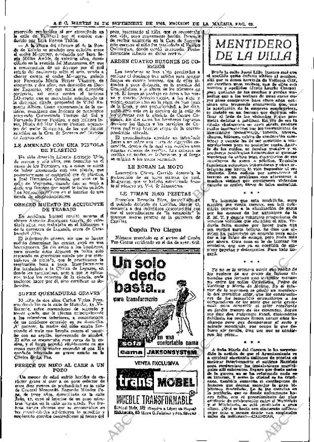 ABC MADRID 24-09-1968 página 60