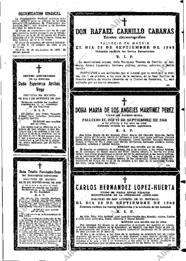 ABC MADRID 29-09-1968 página 105