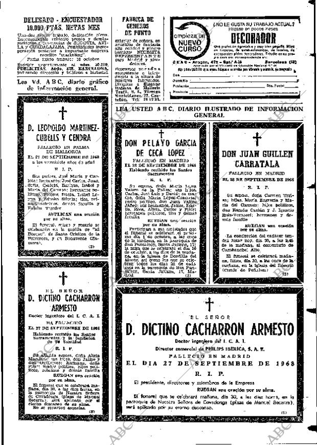 ABC MADRID 29-09-1968 página 107