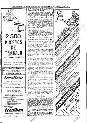 ABC MADRID 29-09-1968 página 72