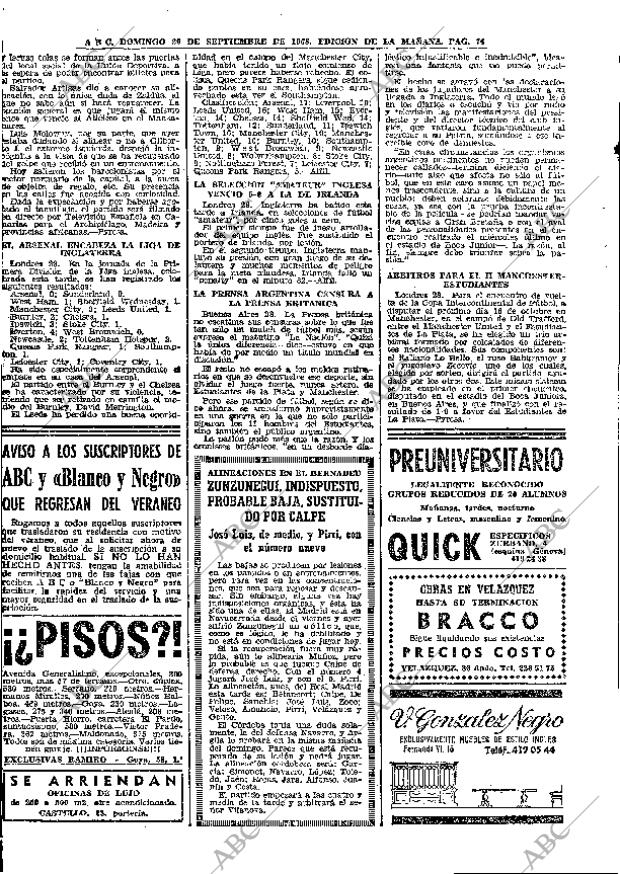 ABC MADRID 29-09-1968 página 74