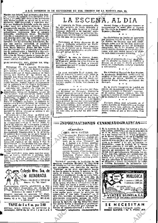 ABC MADRID 29-09-1968 página 86