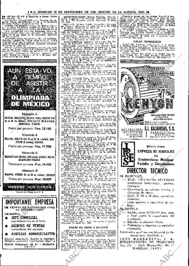 ABC MADRID 29-09-1968 página 90
