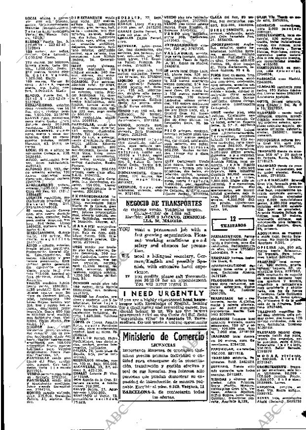ABC MADRID 29-09-1968 página 97