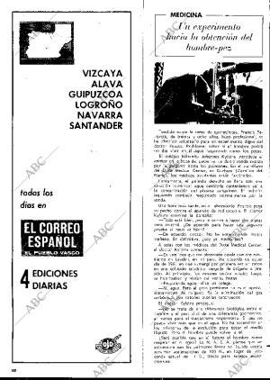 BLANCO Y NEGRO MADRID 05-10-1968 página 20