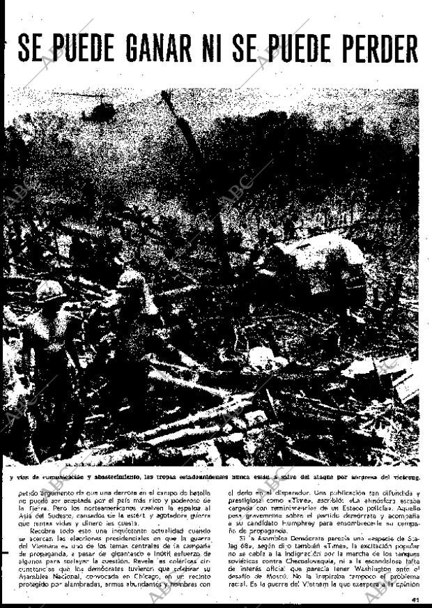BLANCO Y NEGRO MADRID 05-10-1968 página 41