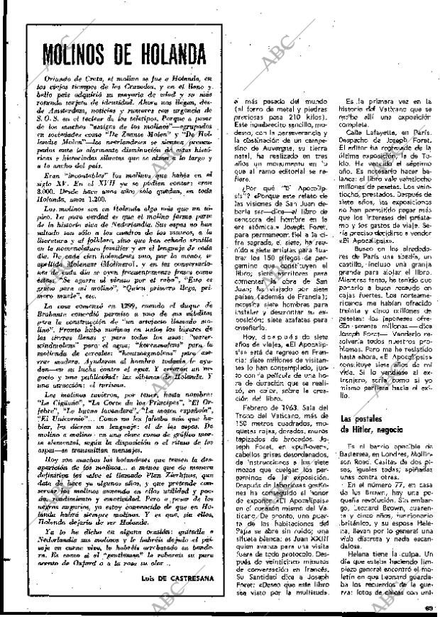 BLANCO Y NEGRO MADRID 05-10-1968 página 69