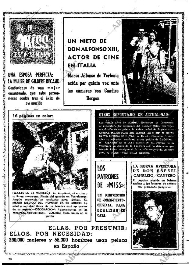 BLANCO Y NEGRO MADRID 05-10-1968 página 78
