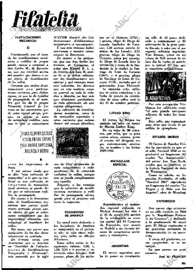 BLANCO Y NEGRO MADRID 05-10-1968 página 95