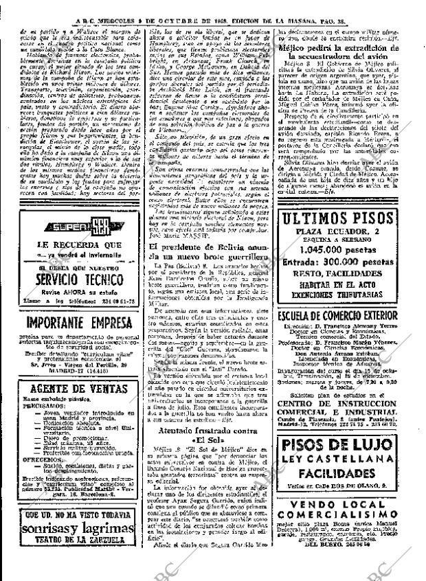 ABC MADRID 09-10-1968 página 38