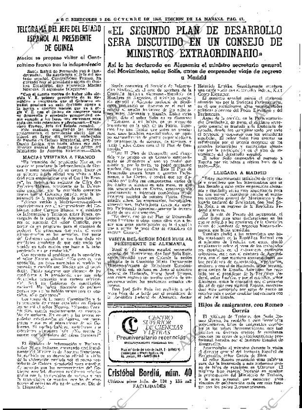 ABC MADRID 09-10-1968 página 47