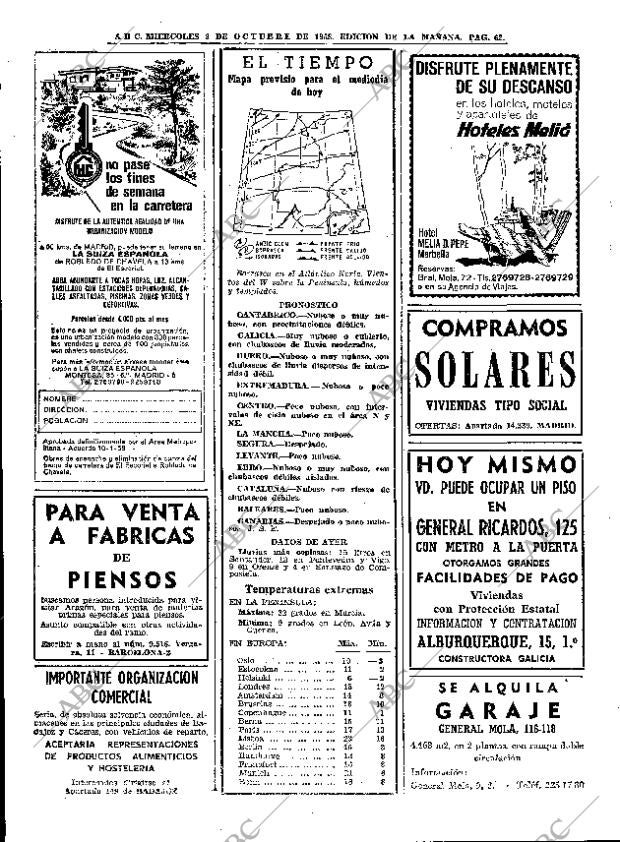 ABC MADRID 09-10-1968 página 62