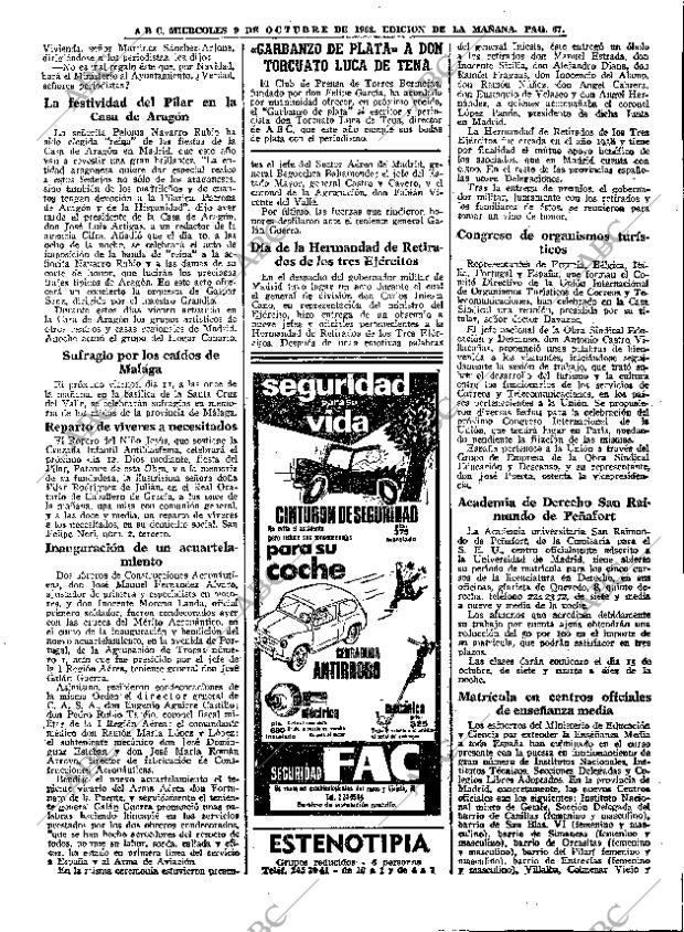 ABC MADRID 09-10-1968 página 67