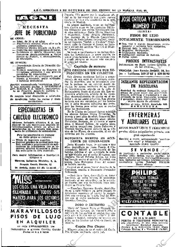 ABC MADRID 09-10-1968 página 68