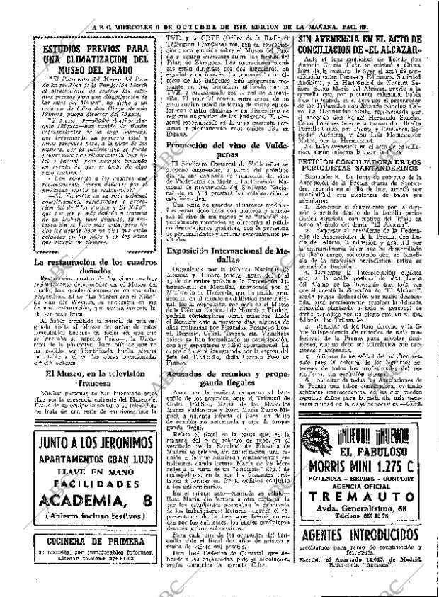 ABC MADRID 09-10-1968 página 69