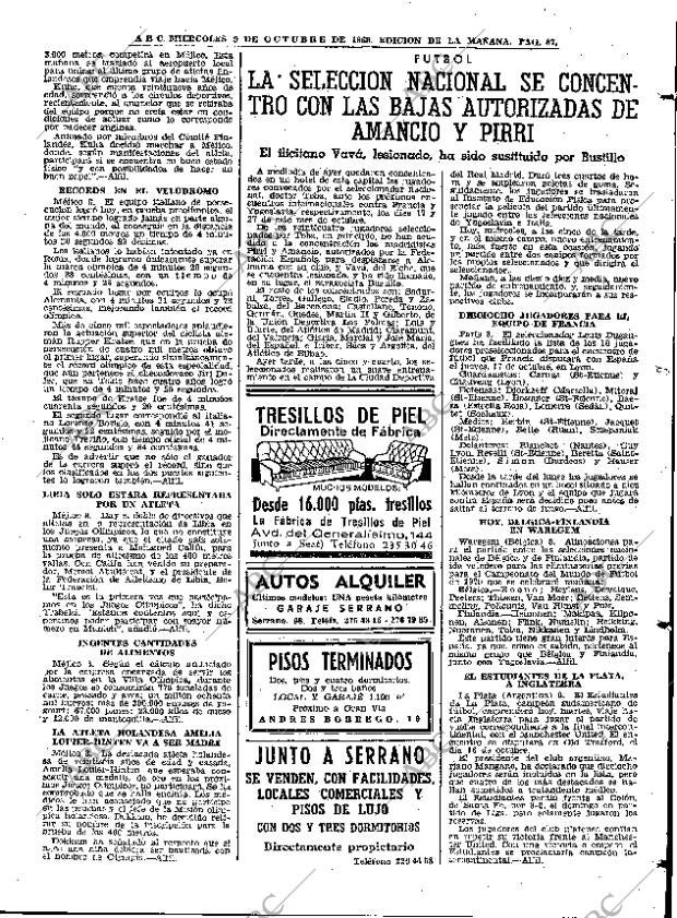 ABC MADRID 09-10-1968 página 87