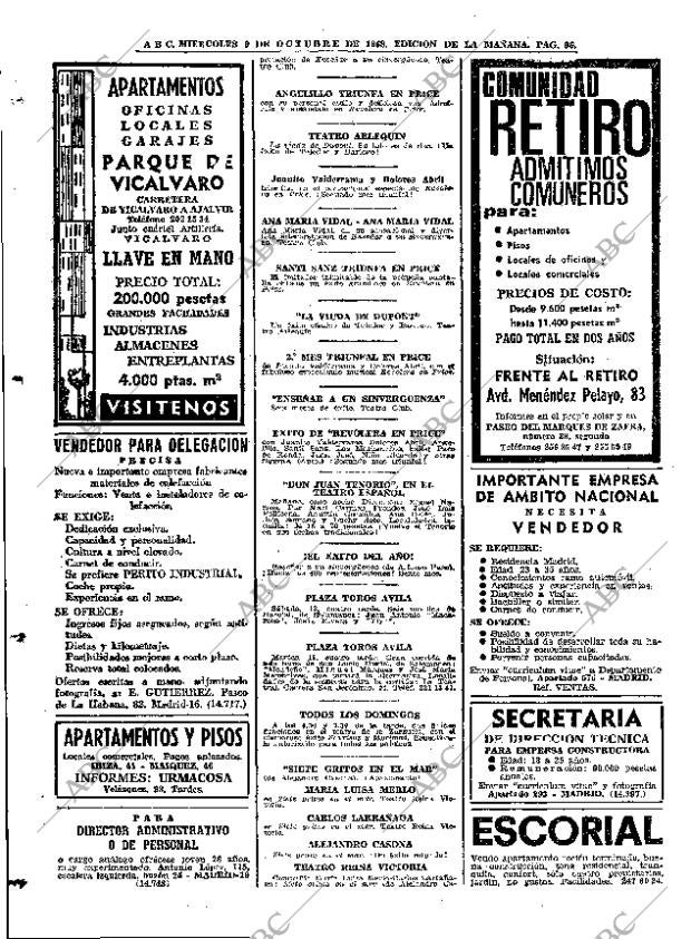 ABC MADRID 09-10-1968 página 96