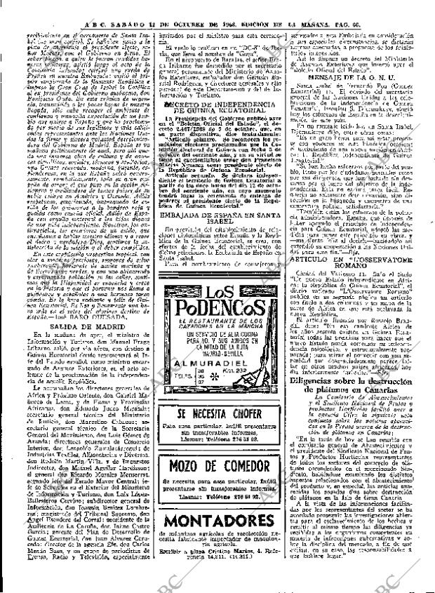 ABC MADRID 12-10-1968 página 66