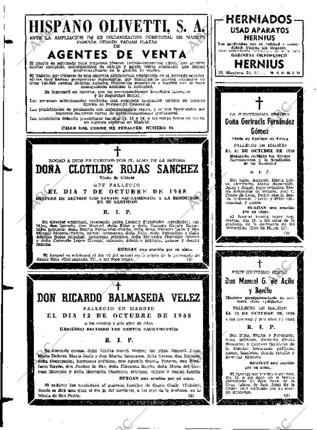 ABC MADRID 15-10-1968 página 124