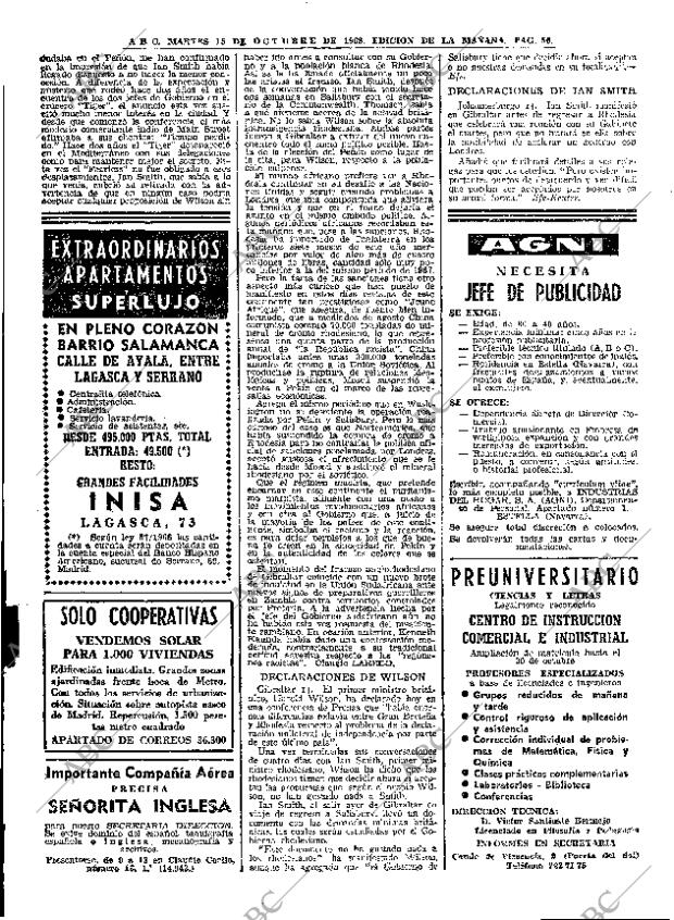 ABC MADRID 15-10-1968 página 50
