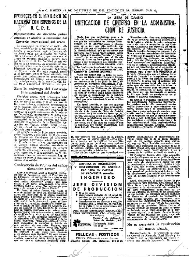 ABC MADRID 15-10-1968 página 79