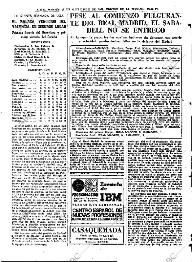 ABC MADRID 15-10-1968 página 87