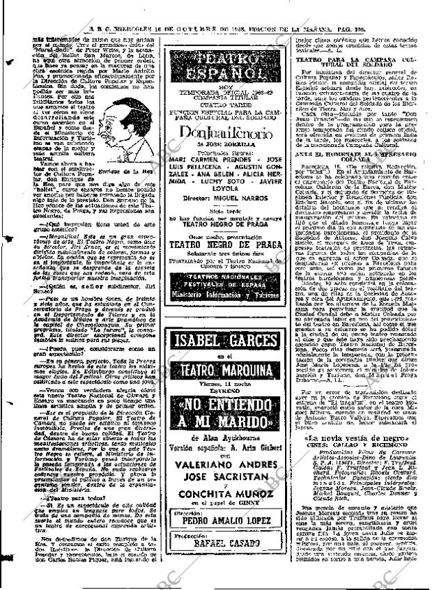 ABC MADRID 16-10-1968 página 100