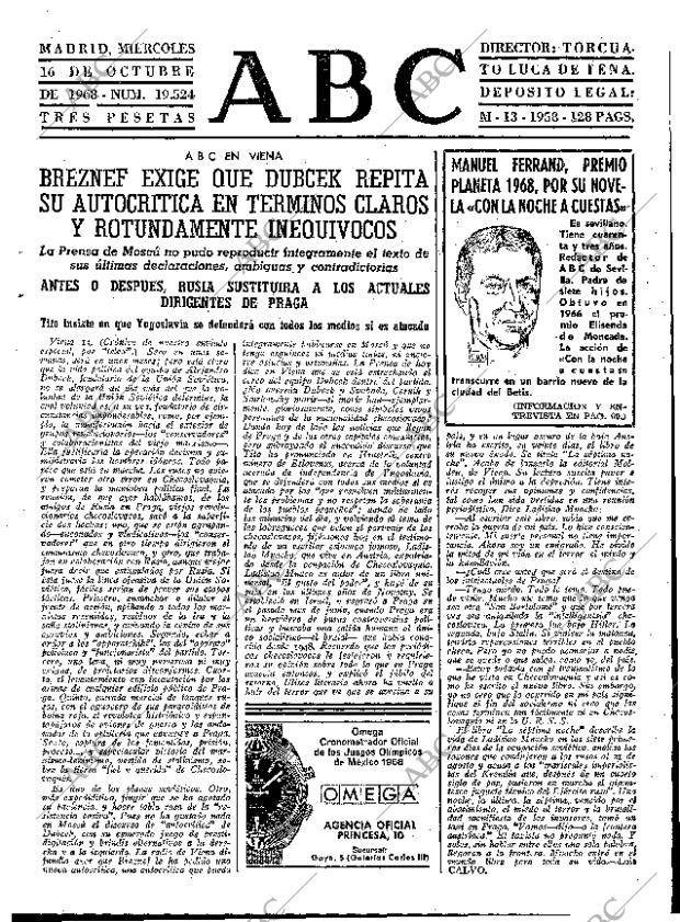 ABC MADRID 16-10-1968 página 39