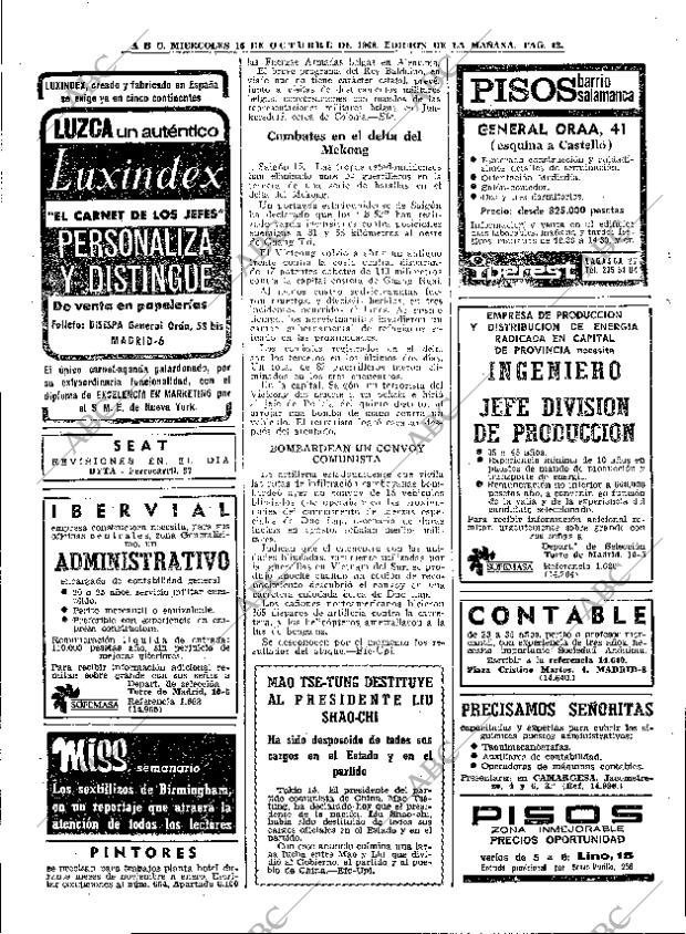 ABC MADRID 16-10-1968 página 42