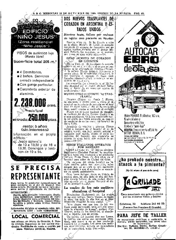 ABC MADRID 16-10-1968 página 48
