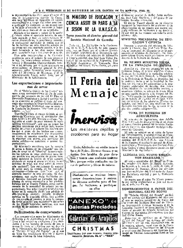 ABC MADRID 16-10-1968 página 50