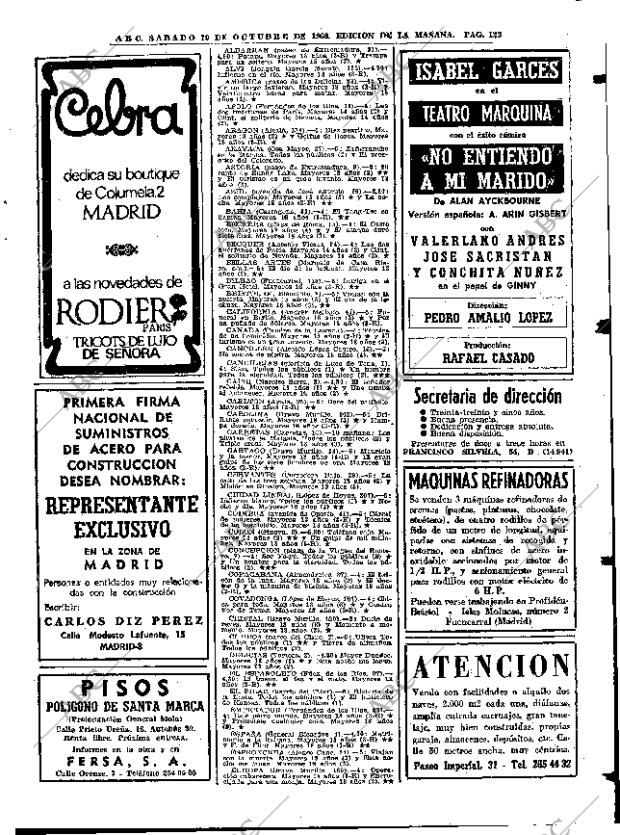 ABC MADRID 19-10-1968 página 123