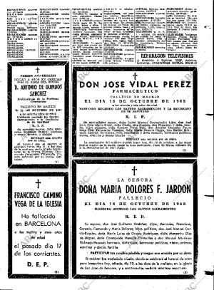 ABC MADRID 19-10-1968 página 139