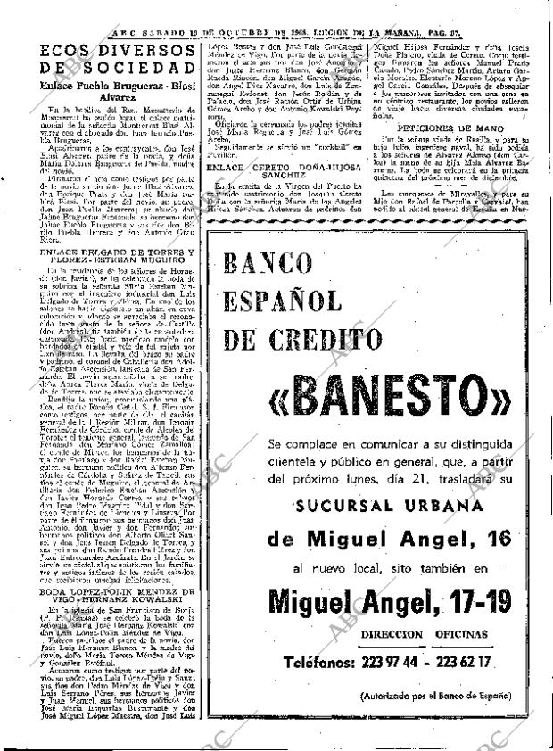 ABC MADRID 19-10-1968 página 97