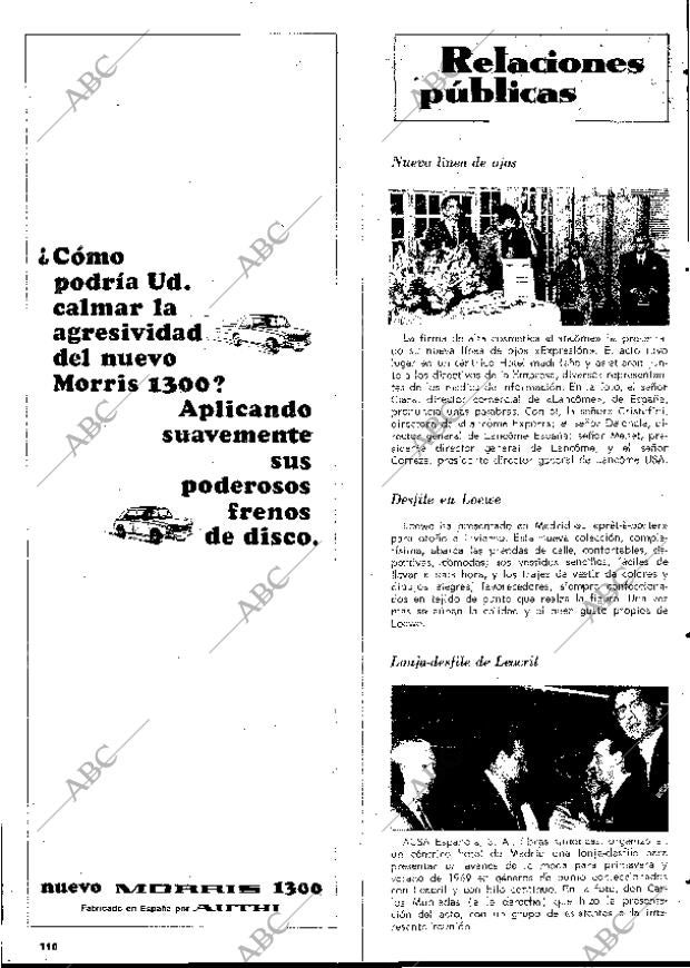 BLANCO Y NEGRO MADRID 19-10-1968 página 110