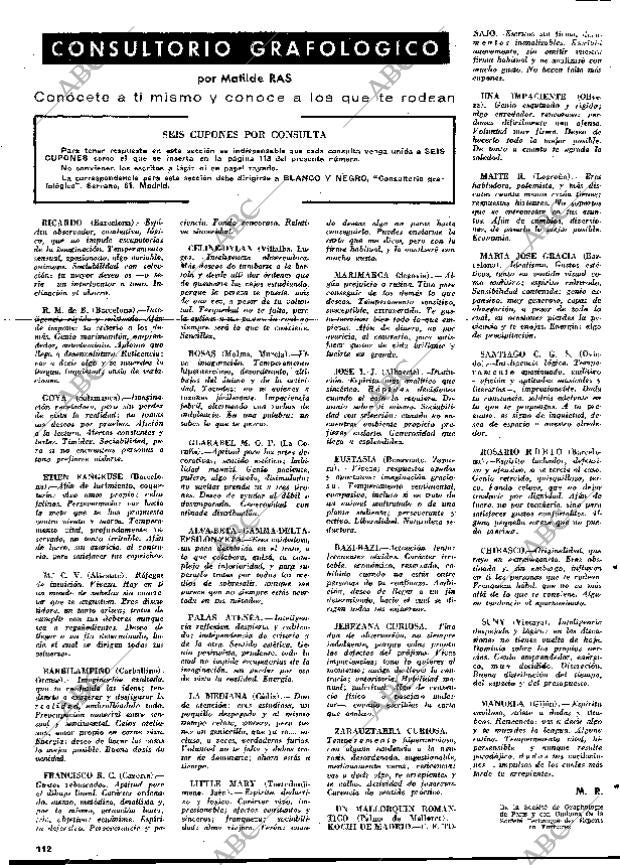 BLANCO Y NEGRO MADRID 19-10-1968 página 112