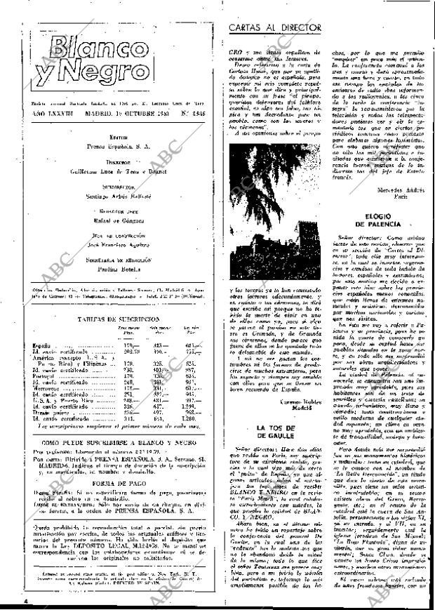 BLANCO Y NEGRO MADRID 19-10-1968 página 4