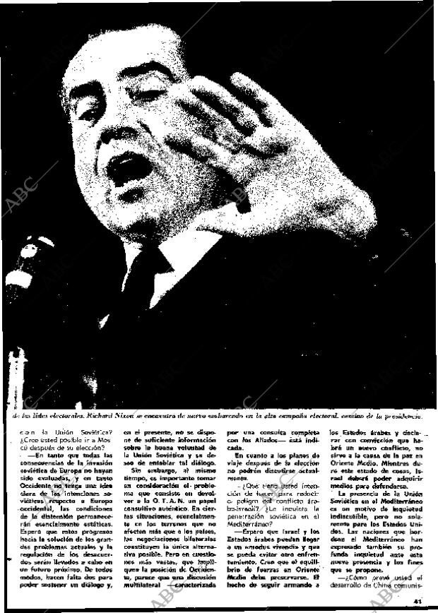 BLANCO Y NEGRO MADRID 19-10-1968 página 41