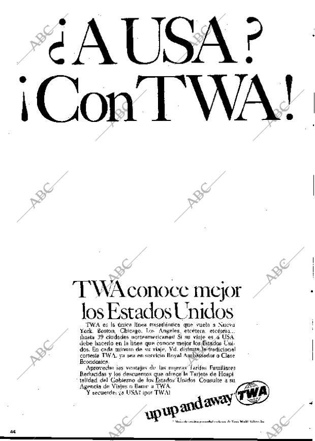 BLANCO Y NEGRO MADRID 19-10-1968 página 44