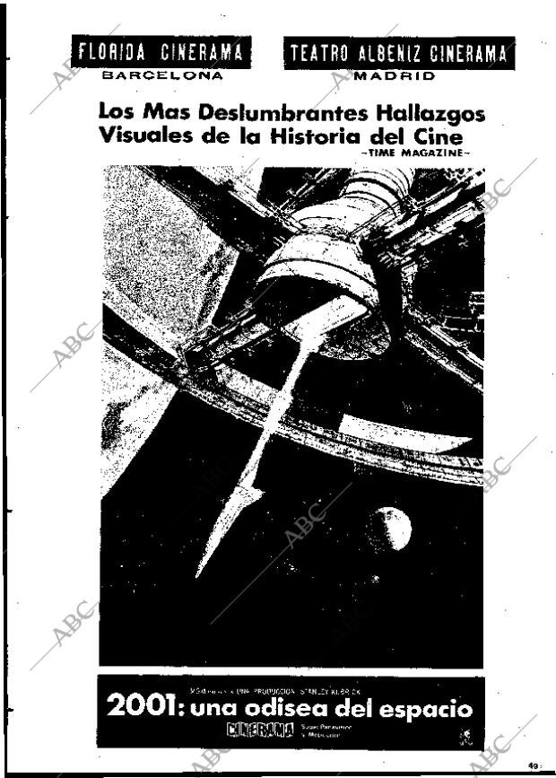 BLANCO Y NEGRO MADRID 19-10-1968 página 49