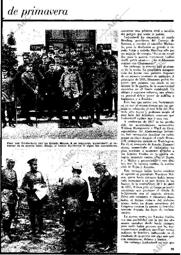 BLANCO Y NEGRO MADRID 19-10-1968 página 73