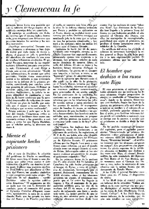BLANCO Y NEGRO MADRID 19-10-1968 página 77