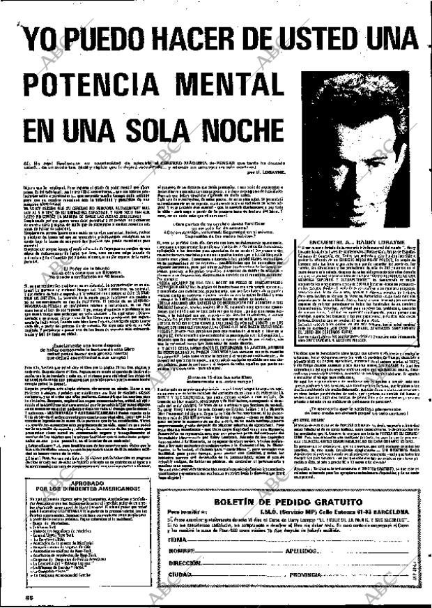 BLANCO Y NEGRO MADRID 19-10-1968 página 86