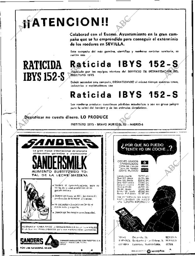 ABC SEVILLA 20-10-1968 página 26