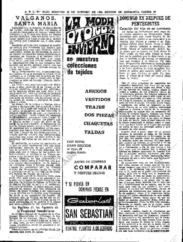 ABC SEVILLA 20-10-1968 página 47
