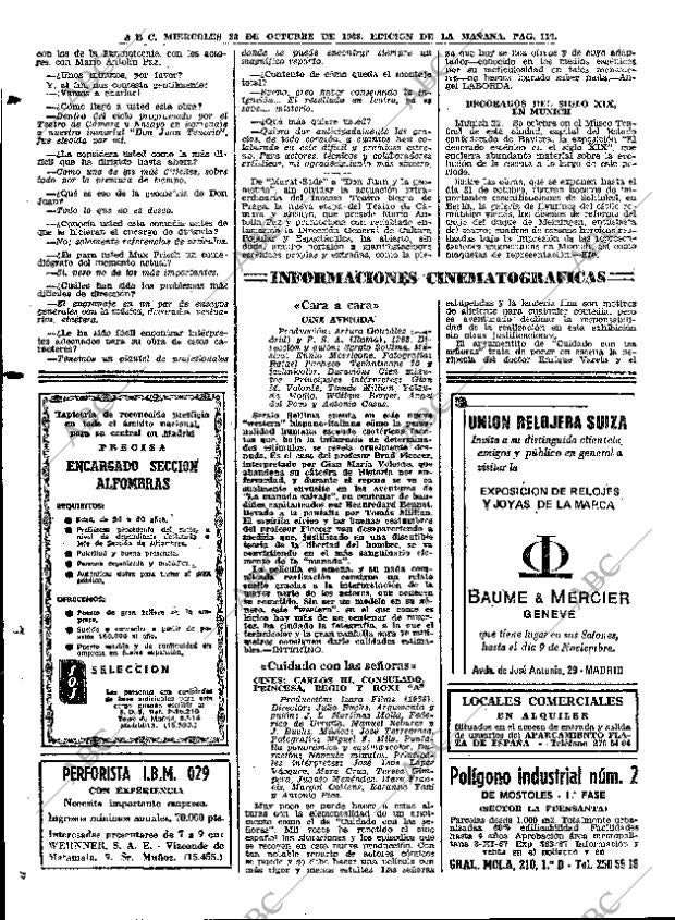 ABC MADRID 23-10-1968 página 112